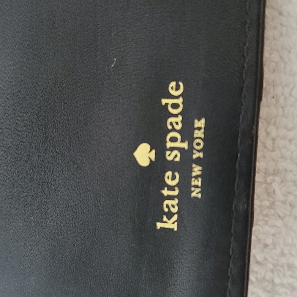 Kate Spade New York gold shimmer long wallet - Picture 11 of 16